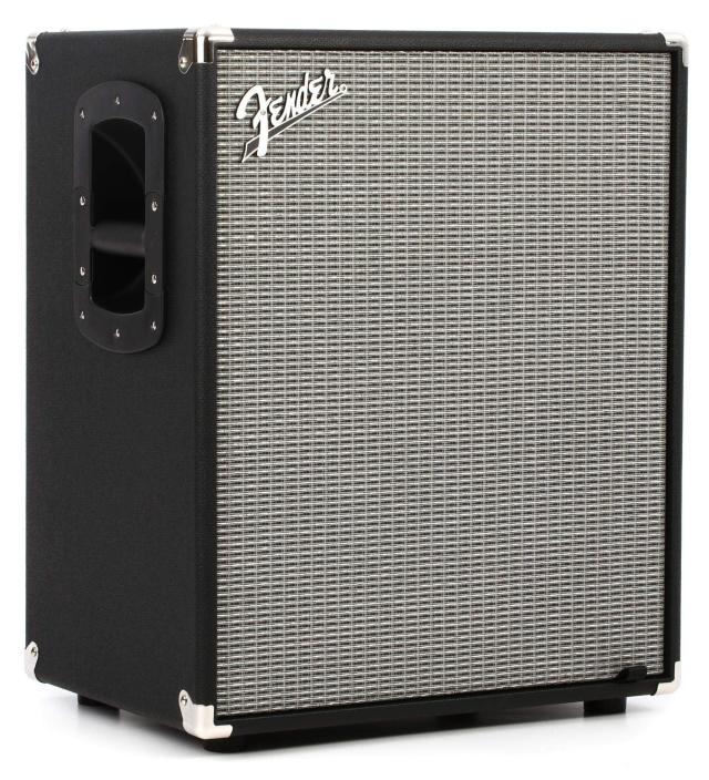 Fender ベースアンプ Rumble? 210 Cabinet, Black and Silver
