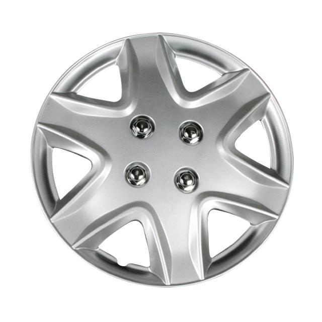 viz 13インチホイールカバーT11 4枚 トヨタ イスト (シルバー) VIZ-WJ5049B13-067