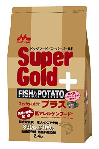 スーパーゴールド フィッシュ＆ポテト プラス 関節の健康に配慮 2.4kgの通販は