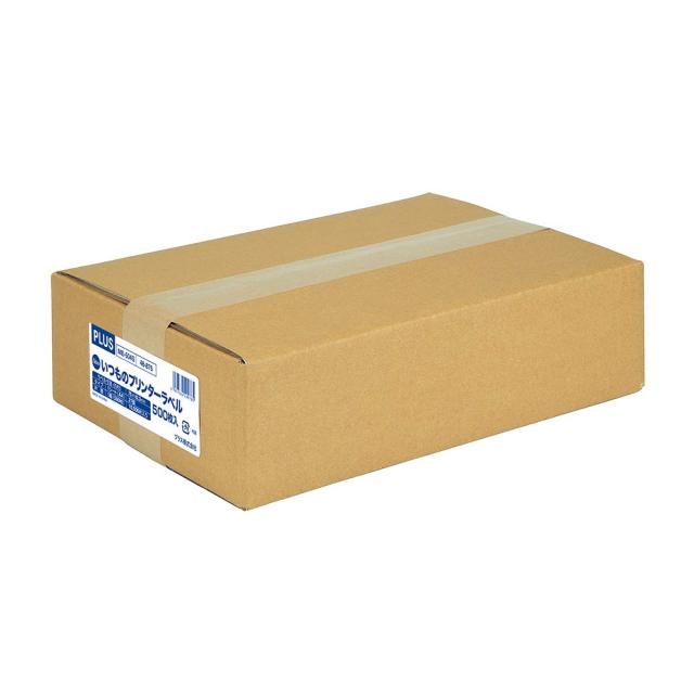 プラス ラベル いつものラベル FSC認証紙 21面 余白無 500枚 ME-504S 48-876の通販は 9,789円