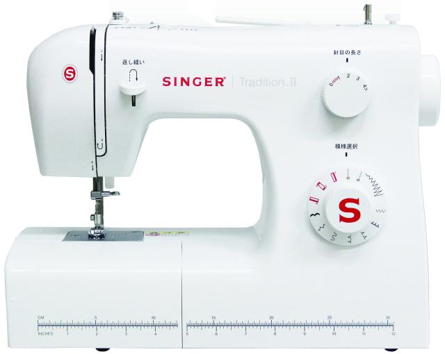 シンガー 電動ミシン(フットコントローラータイプ) 【Tradition II】 SN-521 ホワイト 14,425円