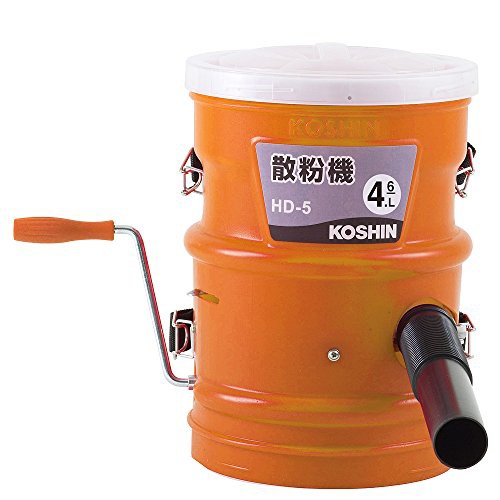 工進(KOSHIN) 手動式 散粉機 タンク 5L HD-5 多口 平型 Y型 3種噴口の通販は