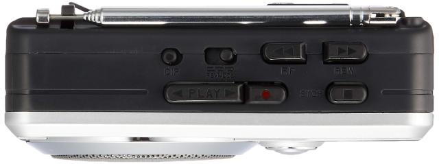 OHM AudioComm ラジオカセット AM/FM ラジオ番組録画可能 CAS-710Zの