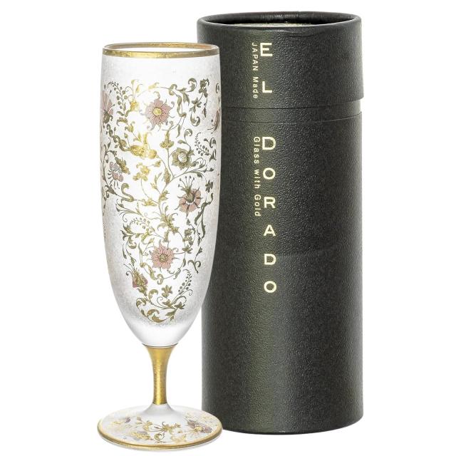 アデリア(ADERIA) エル・ドラード アラベスク ビ ールグラ ス ゴールド 360ml 日本製 化粧箱入 ビア おしゃれ パイント クラフト ピルスナの通販は