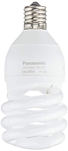 パナソニック 電球形蛍光灯 パルックボール 電球60W形相当 口金直径17mm クール色相当 2個入り EFD15ED11EE172T