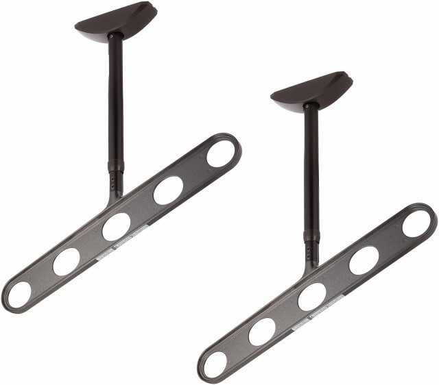 《送料無料》川口技研 軒天用物干し ホスクリ ーン ZAN-0650-DB ダークブロンズ 2本1組の通販は 11,289円