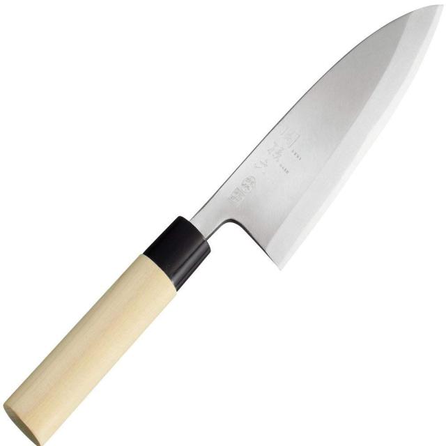 貝印 KAI 出刃包丁 関孫六 銀寿 本鋼 165mm 日本製 AK5204