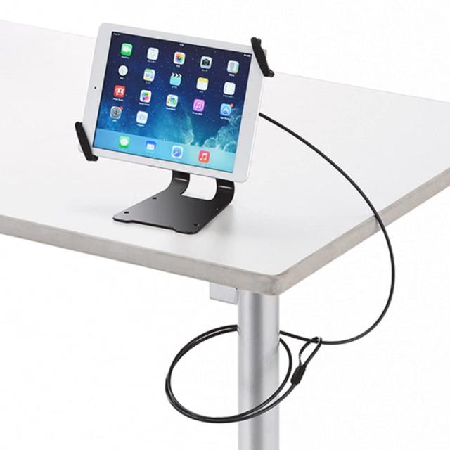 サンワサプライ タブレット汎用セキュリティ7~10インチ対応(eセキュリティ) ブラック SLE-30STB710BKN