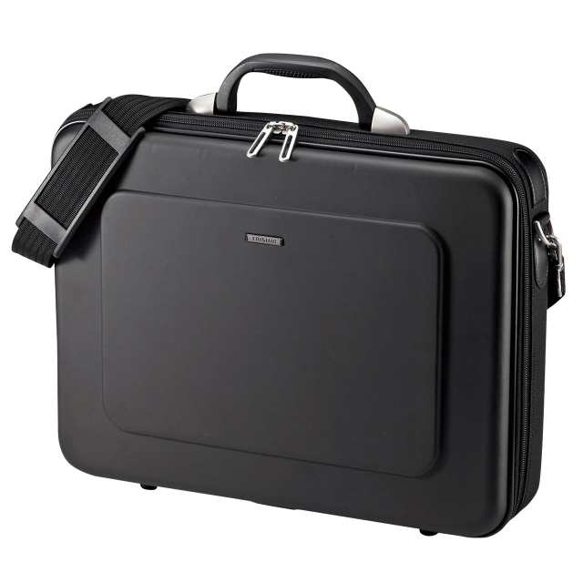 サンワサプライ セミハードPCケース 耐衝撃 撥水加工 鍵付き 15.6インチワイド対応 BAG-EVA7BKNの通販は