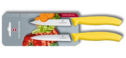 VICTORINOX(ビクトリノックス) ペティナイフ パーリングナイフセット 2P イエ ロー 2本セット 果物ナイフ  6.7796.L8Bの通販はau PAY マーケット - Tu0026Kショップ | au PAY マーケット－通販サイト