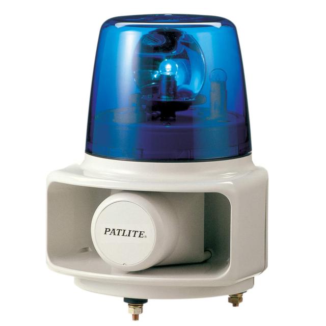 パトライト(PATLITE) ホーンスピーカ一体型回転灯付電子音報知器
