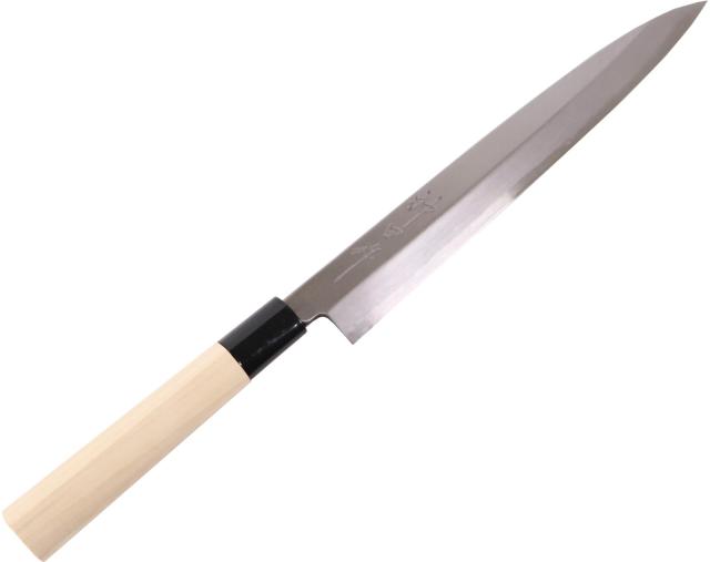 カンダ 特選神田作 柳刃包丁 24cm 日本製 業務用 刺身 魚 PC桂柄 安来鋼 129060の通販は 10,900円