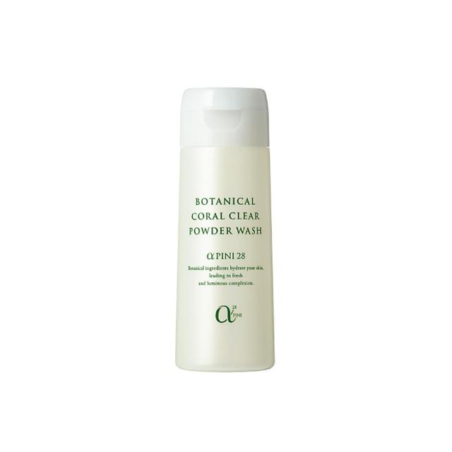 シェルゥーム αPINI アルファピニ28 コーラルクリア パウダーウォッシュ 40g