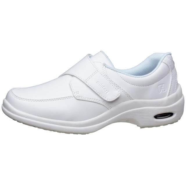 ミドリ安全 ナースシューズ スニーカー CSS15Si 静電 ホワイト 22.0cm