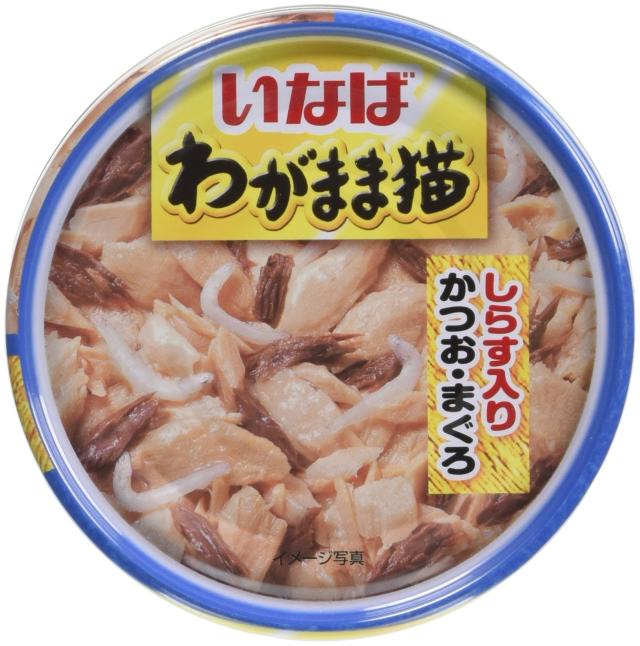 いなば わがまま猫缶 かつお・まぐろ しらす入り 115g 24個セットの通販は 5,176円