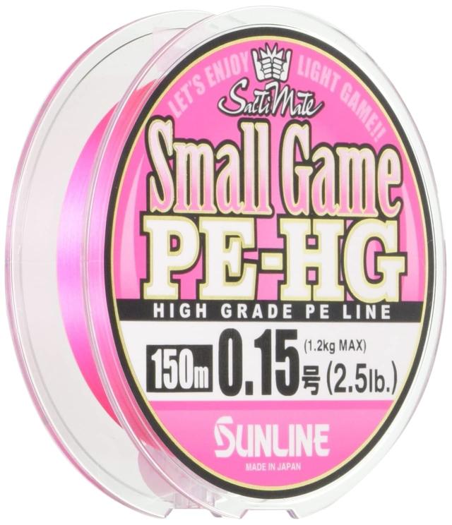 サンライン(SUNLINE) PEライン ソルティメイト スモールゲーム HG 150m 0.15号 2.5lb サクラピンク 6,109円