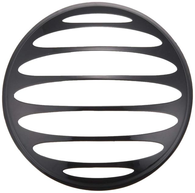 キジマ (kijima)バイク バイクパーツ ヘッドライトグリル 05y~5-3/4インチ用 ブラック HD-01563の通販は 7,380円