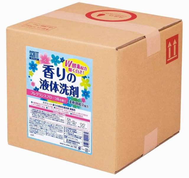 スクリット 香りの液体洗剤 10Lの通販は
