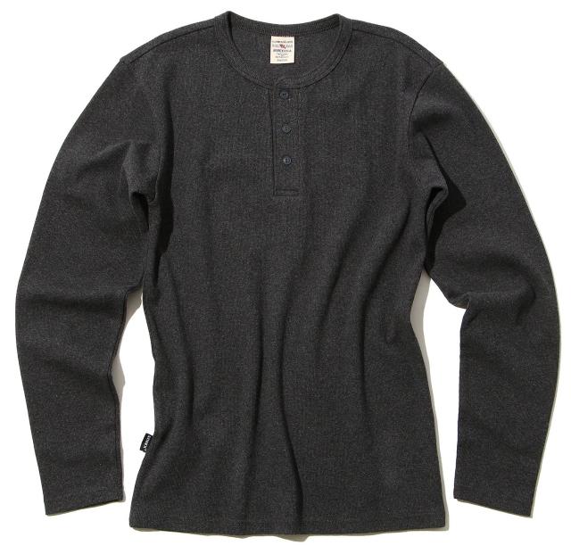 [アヴィレックス] ロンT デイリー ヘンリーネック リブTEE (抗菌 (防臭) DAILY RIB HENRY NECK TEE 6153482 メンズの通販は