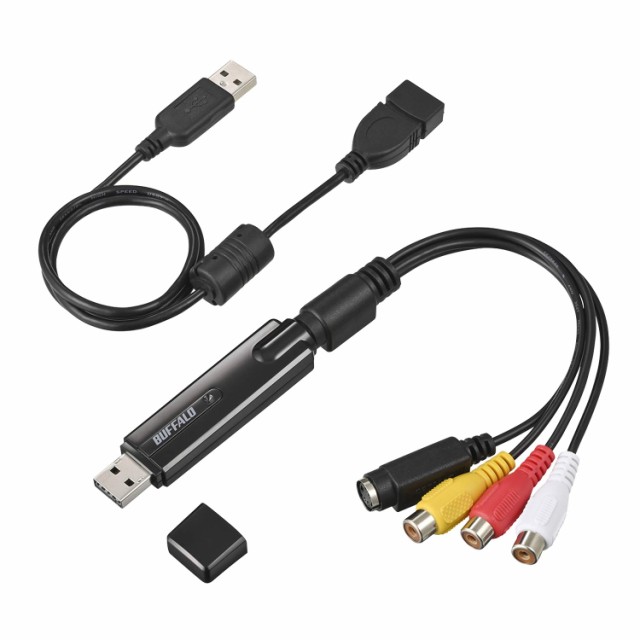 バッファロー ビデオ VHS 8mm ダビング パソコン取り込み 編集 D V D作成 USB2.0 アナログ ビデオキャプチャー PC-SD V D/U2G2の通販は