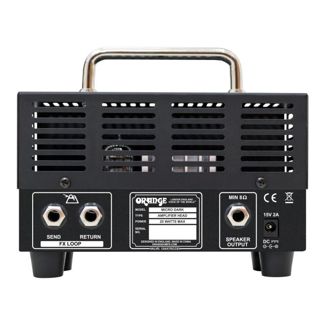 ORANGE Micro Dark 20 Valve Hybrid Guitar Amp Head ギターアンプヘッド MICRO DARK 20 Black