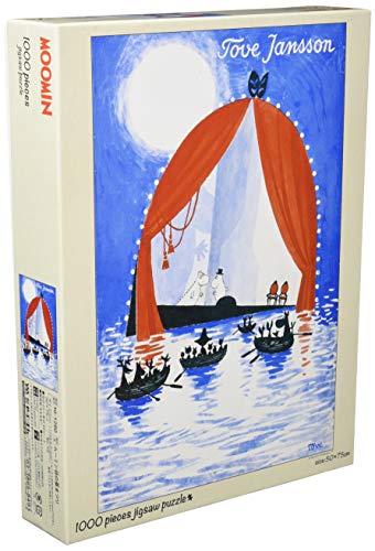 1000ピース ジグソーパズル ムーミン谷の夏まつり(50x75cm)の通販は 5,768円