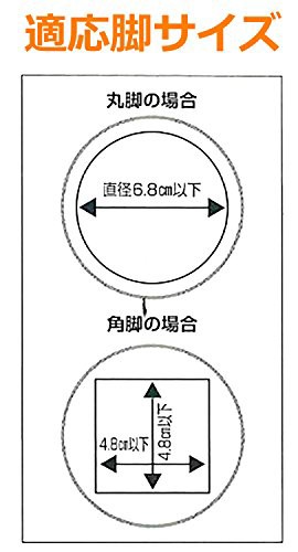 石丸合成樹脂こたつの継足 ハイヒール プラス サークル 2個組