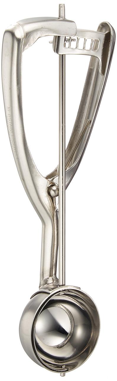 遠藤商事(Endo Shoji) TKG アイスクリームすくいデッシャー #18 直径×全長φ50×208 容量(cc) 35 錆に強いステンレス製で衛生的 ポテト