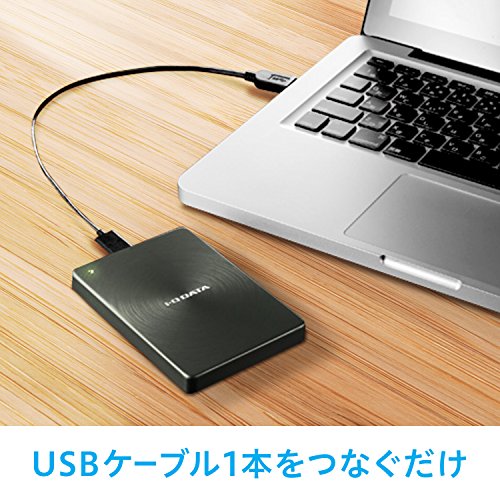 I-O DATA HDD ポータブルハードディスク 1TB USB3.1Gen1/Type-C対応