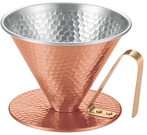 銅のコーヒードリッパー (大) 槌目 4222の通販は 6,938円