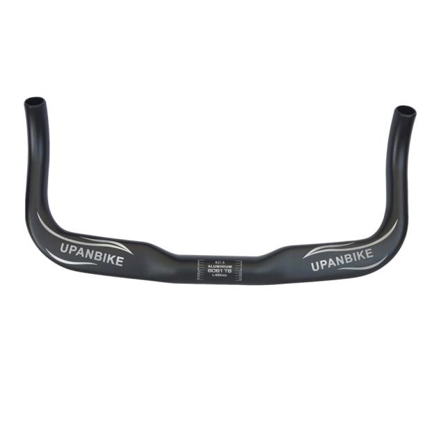 UPANBIKE 自転車ハンドルバー 31.8mm 420mm 軽量 自転車ハンドルバー マウンテンバイク ロードバイク 固定ギアバイク用