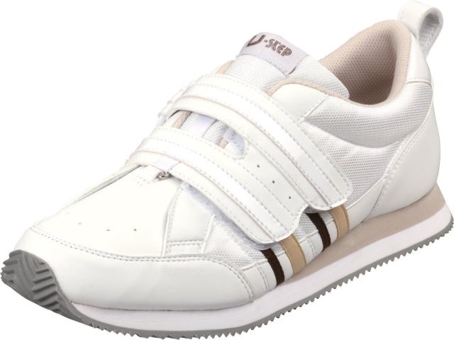 ムーンスター ムーンスター メンズ/レディース リハビリ 介護靴 片足販売 Vステップ06足幅囲7E(左足のみ) ホワイト 23.0 cm G