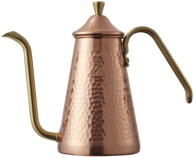 カリタ Kalita 燕三条 職人拘り コーヒーポット 銅製 700ml 細口 ノズル 直火 日本製 スリム700CU #52203ドリップポット ケトル やかん の通販は