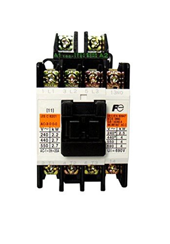 富士電機 標準形電磁接触器 ケースカバー無 SC-5-1 コイルAC200V 2Bの通販は