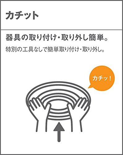 パナソニック LEDシーリングライト 人感センサー付 20形 昼白色