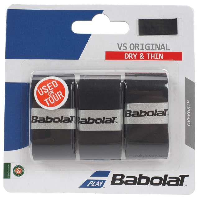 バボラ Babolat テニスグリップテープ VSオリジナルX3 VS ORIGINAL オーバーグリップ 653040