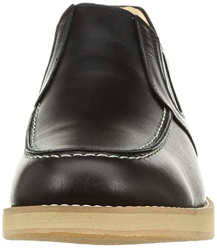 北嶋製靴工業所 シークレットシューズ サイドゴア カジュアルシューズ 牛革 日本製 幅広 5.5cm 身長アップ 4E スリッポン 523 メンズ