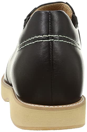 北嶋製靴工業所 シークレットシューズ サイドゴア カジュアルシューズ 牛革 日本製 幅広 5.5cm 身長アップ 4E スリッポン 523 メンズ