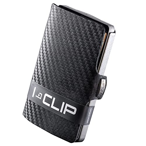 I-CLIP オリジナル マネークリップ付きミニ財布 -スリム財布 - レザー財布 - プレミアムウ