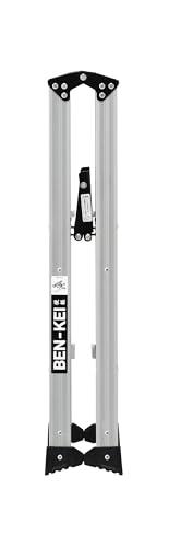 ピカ(PiCa) ピカコーポレイション 脚立 3段 3尺 便軽 BEN-KEI 軽量専用脚立 アルミニウム シルバー LM-90_1
