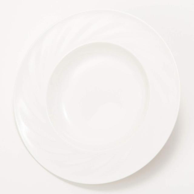 ❣️新品❣️ナルミ リムスープ皿 25cm 3枚 白 食器 まとめ売り 上品