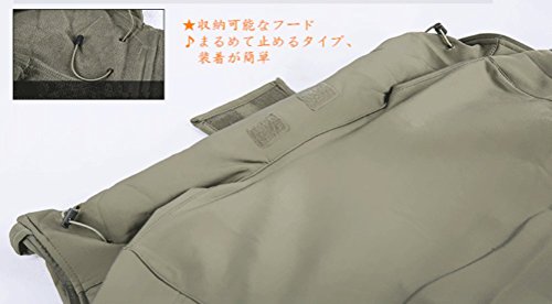 LANBAOSI ソフトシェルジャケットアウトドアウェア メンズ ミリタリー 
