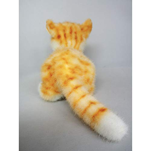 グレイスフル ネコ (日本製) こねこのミーヤ マンチカン ゴールド 立ち ぬいぐるみ 全長21cm