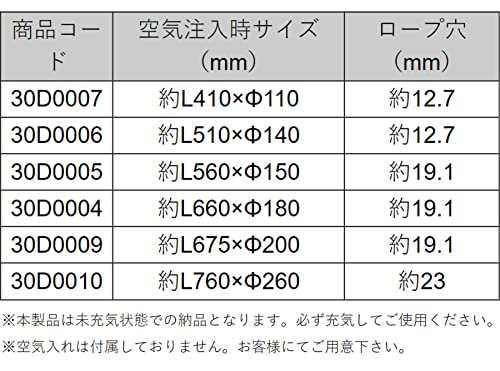 BMO JAPAN(ビーエムオージャパン) エアーフェンダー D26cm×L76cmの通販