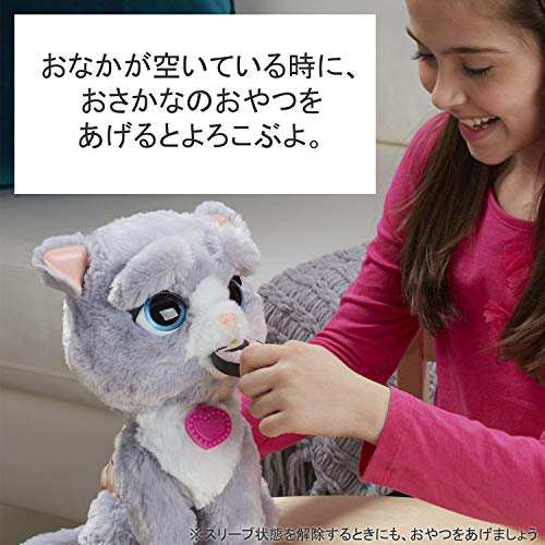 ハズブロ(HASBRO) ファーリアル ブーツィー インタラクティブ こねこ ぬいぐるみ 電動 B5936 正規品｜au PAY マーケット