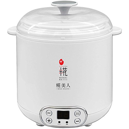 マルコメ プラス糀 甘酒メーカー糀美人 【温度・タイマー設定機能付】MP101 223x173x175センチメートル (x 1)