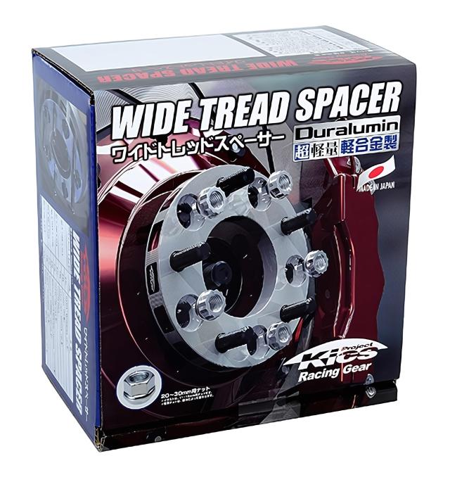 KYO-EI(協永産業) Kics WIDE TREAD SPACER(ワイドトレッドスペーサー) M12×P1.25 4H PCD100 厚み15mm 2枚入り 4015W3