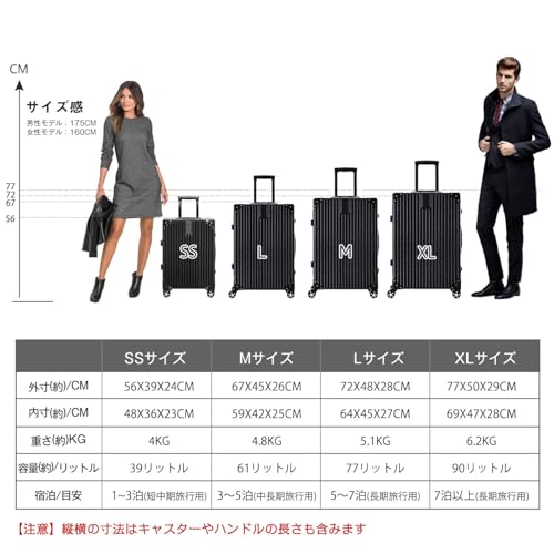 タビトラ スーツケース 大型 人気 キャリーバッグ 安心一年サービス  