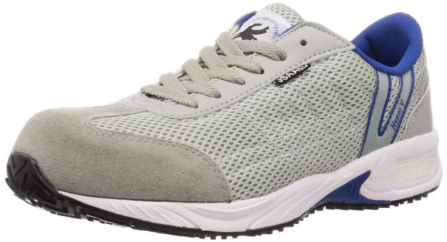 日進ゴム スニーカー ハイパーV#2000 耐油 防滑 軽量 先芯入り グレー 26の通販は