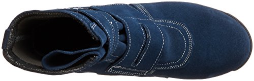 エンゼル 溶接用安全靴 高所長(マジック) B609 6B095 メンズ ネイビー JP JP28(28cm)_4